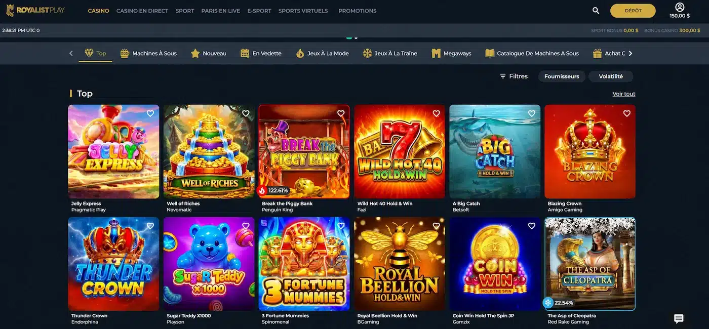 Royalistplay casinosite